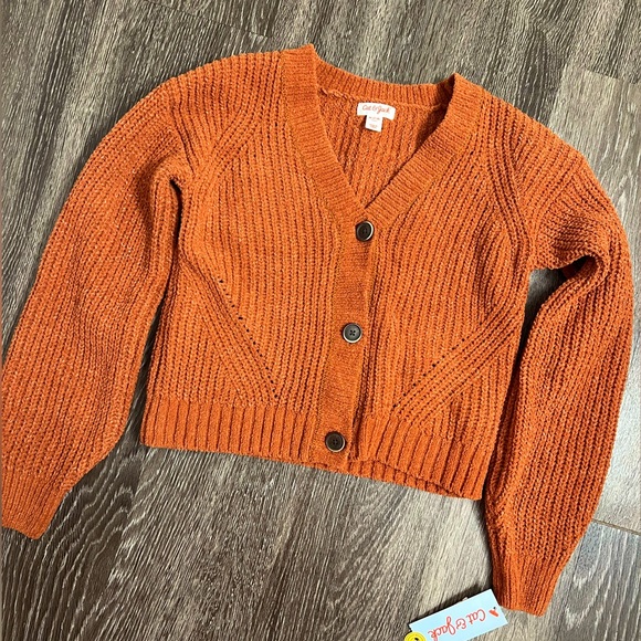 Cat & Jack Other - NWT Cat & Jack Girls Button Front Cardigan Sweater.